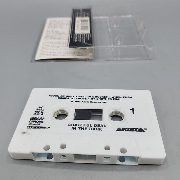 In The Dark by The Grateful Dead Cassette, 1987 Classic Music Tape - Picture 7 of 7
